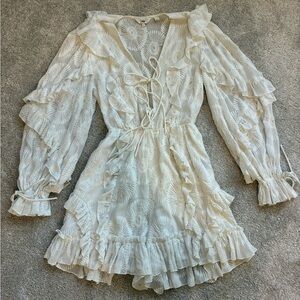 Ted Baker White Lace Romper Size 0